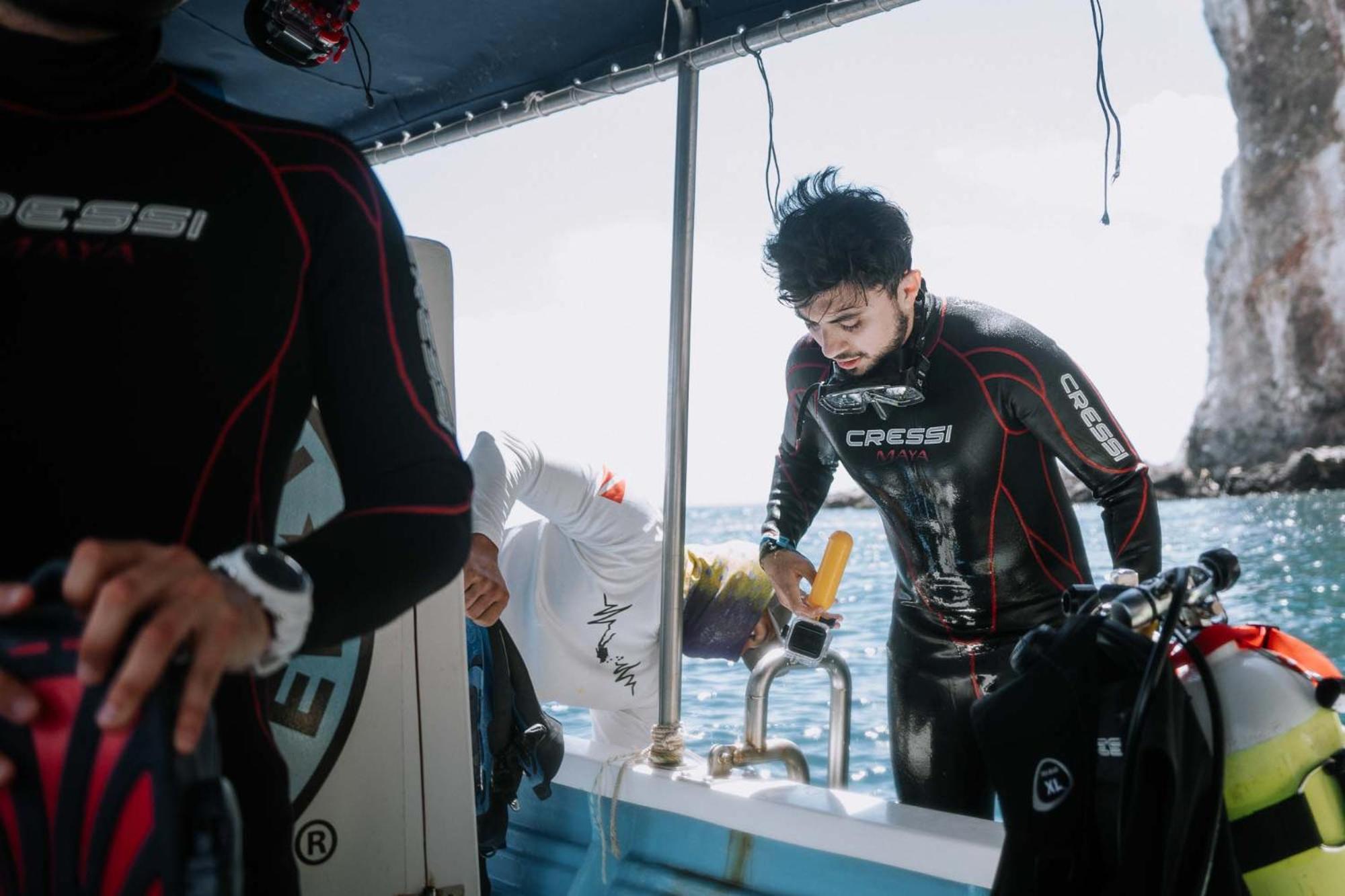 ホテル Sealion Dive Center Topolobampo エクステリア 写真